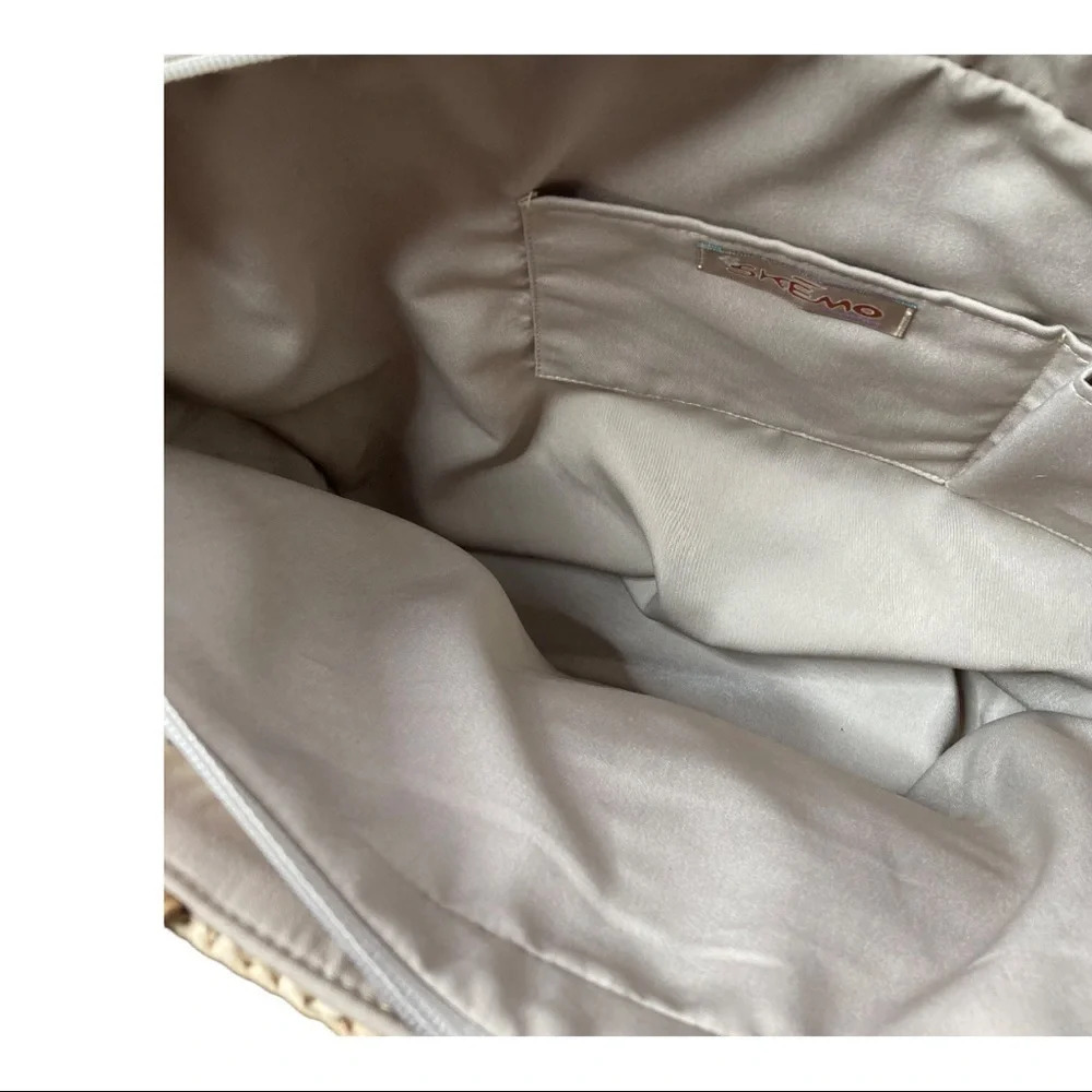 SKEMO Embellished Straw Bag - Picture 9 of 15